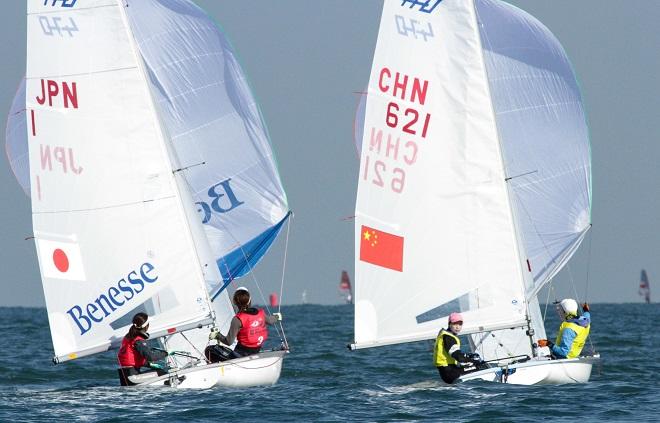 2014 ISAF Sailing World Cup Qingdao. &copy; ISAF 